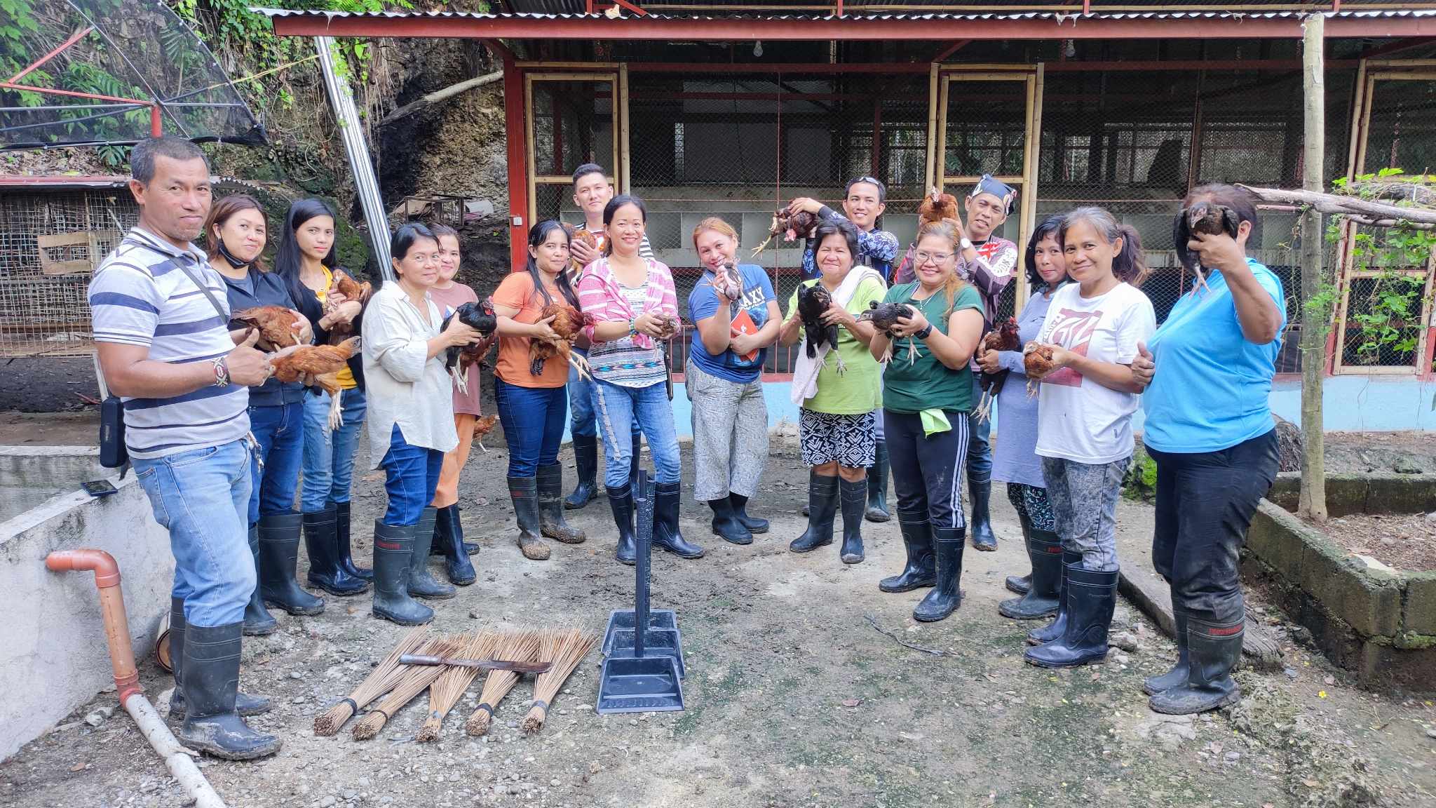 Residents of Brgy. Tibungco gets training on how to raise organic ...